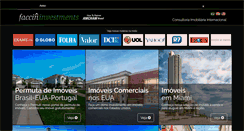 Desktop Screenshot of faccininvestments.com